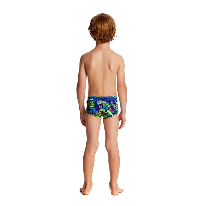 Funky Trunks - Catch Of The Day Toddler Boys Printed Trunks 3 Funky Trunks - Catch Of The Day Toddler Boys Printed Trunks - Image 3