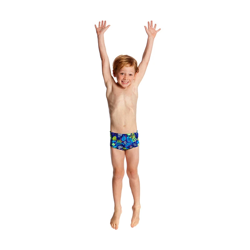 Funky Trunks - Catch Of The Day Toddler Boys Printed Trunks 4 Funky Trunks - Catch Of The Day Toddler Boys Printed Trunks - Image 4
