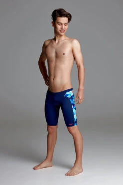 Funky Trunks - Check Republic Boys Training Jammer -Funky Trunks Swim Gear Store funky trunks check republic boys training jammer 5