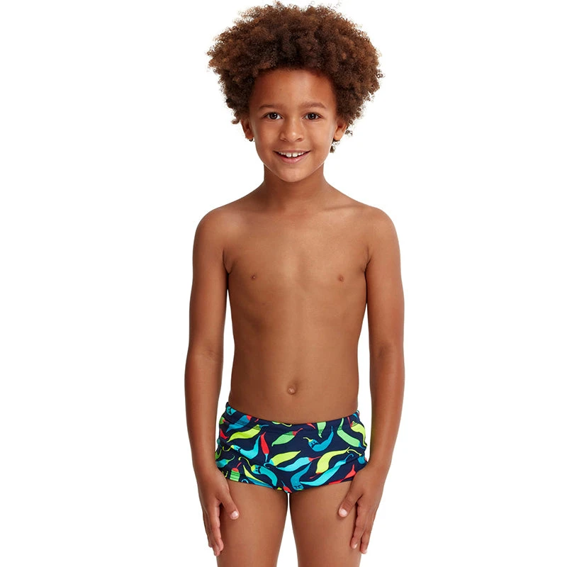 Funky Trunks - Chilli Boss - Toddler Boys Eco Printed Trunks 1 Funky Trunks - Chilli Boss - Toddler Boys Eco Printed Trunks