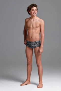 Funky Trunks - City Shadows - Boys Classic Trunks -Funky Trunks Swim Gear Store funky trunks city shadows boys classic trunks 4