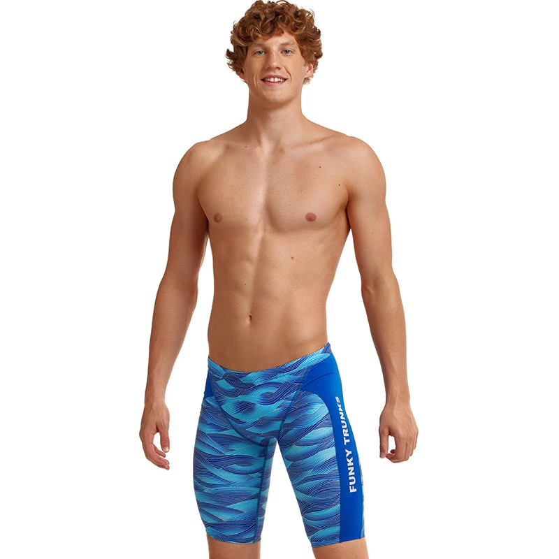 Funky Trunks - Cold Current - Mens Training Jammers 1 Funky Trunks - Cold Current - Mens Training Jammers
