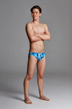 Funky Trunks - Crack Attack Boys Classic Brief -Funky Trunks Swim Gear Store funky trunks crack attack boys classic brief 4