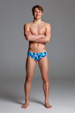 Funky Trunks - Crack Attack Mens Classic Briefs -Funky Trunks Swim Gear Store funky trunks crack attack mens classic briefs 4