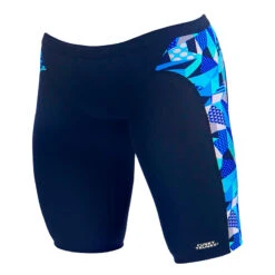 Funky Trunks - Crack Attack Mens Training Jammers -Funky Trunks Swim Gear Store funky trunks crack attack mens training jammers 3