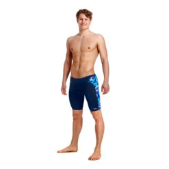 Funky Trunks - Crack Attack Mens Training Jammers -Funky Trunks Swim Gear Store funky trunks crack attack mens training jammers 5