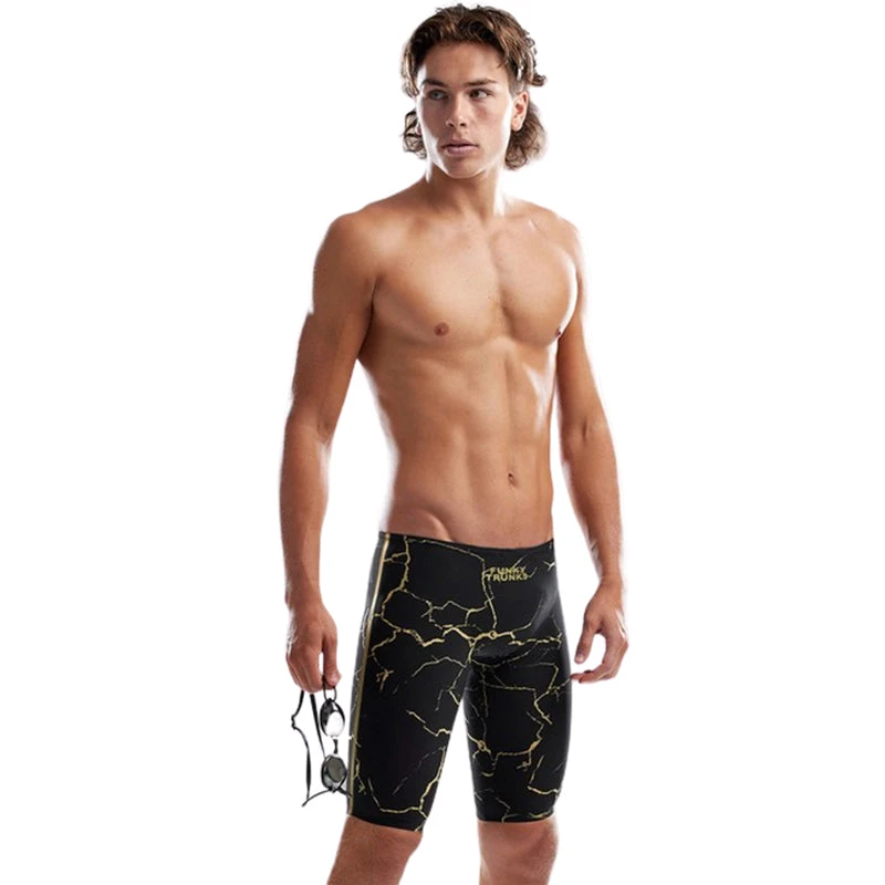 Funky Trunks - Cracked Gold - Mens Apex Predator X Jammers 1 Funky Trunks - Cracked Gold - Mens Apex Predator X Jammers