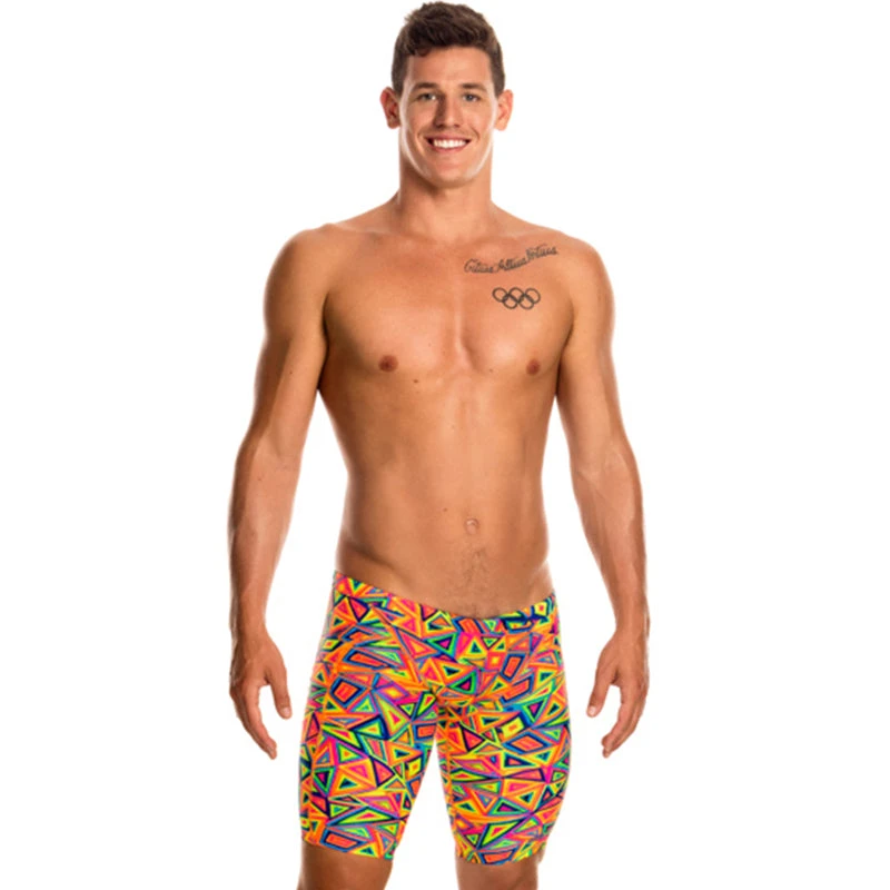 Funky Trunks - Crazy Crayon Boys Jammers 1 Funky Trunks - Crazy Crayon Boys Jammers