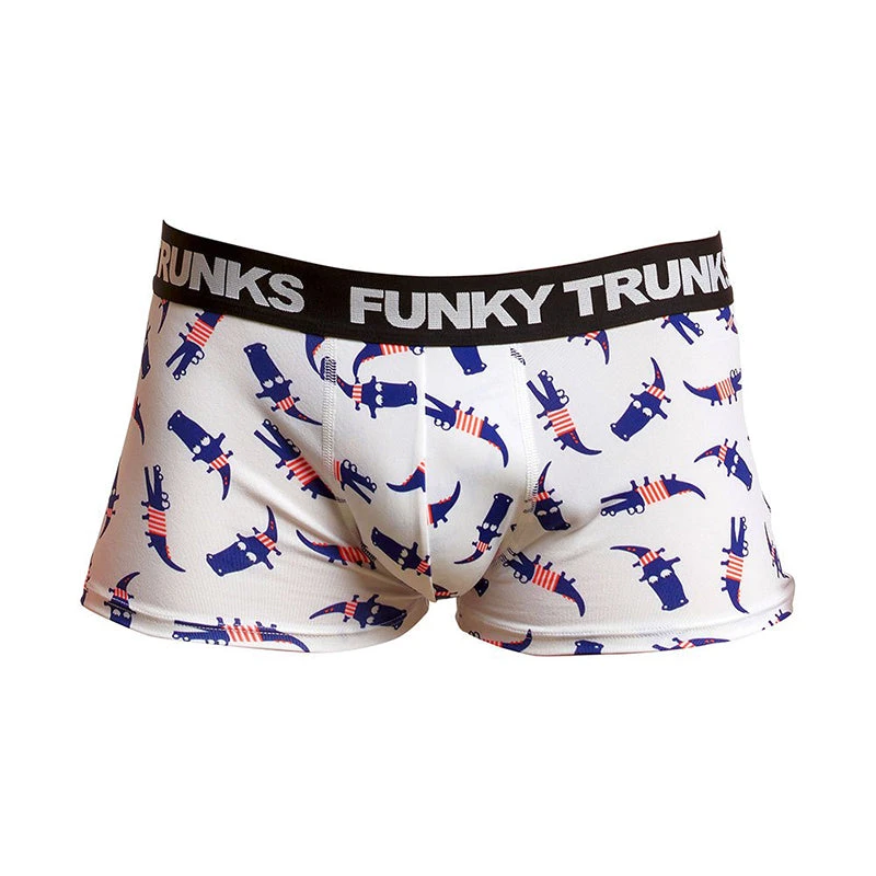 Funky Trunks - Crocosaurus - Mens Underwear Trunks 2 Funky Trunks - Crocosaurus - Mens Underwear Trunks - Image 2