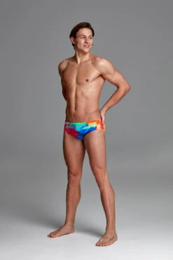Funky Trunks - Cumulus Mens Classic Briefs -Funky Trunks Swim Gear Store funky trunks cumulus mens classic briefs 4