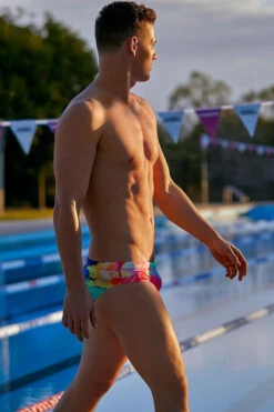 Funky Trunks - Cumulus Mens Classic Briefs -Funky Trunks Swim Gear Store funky trunks cumulus mens classic briefs 5