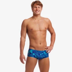 Funky Trunks - Deep Blue - Mens Classic Trunks -Funky Trunks Swim Gear Store funky trunks deep blue mens classic trunks 4