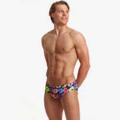 Funky Trunks - Dunking Donuts - Mens Classic Briefs -Funky Trunks Swim Gear Store funky trunks dunking donuts mens classic briefs 3