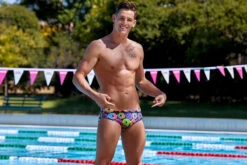 Funky Trunks - Dunking Donuts - Mens Classic Briefs -Funky Trunks Swim Gear Store funky trunks dunking donuts mens classic briefs 6