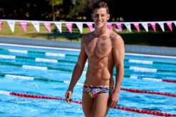 Funky Trunks - Dunking Donuts - Mens Classic Briefs -Funky Trunks Swim Gear Store funky trunks dunking donuts mens classic briefs 7