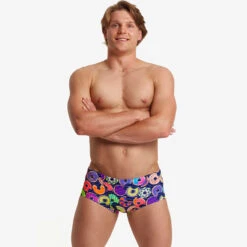Funky Trunks - Dunking Donuts Mens Classic Trunks -Funky Trunks Swim Gear Store funky trunks dunking donuts mens classic trunks 3