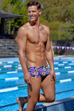 Funky Trunks - Dunking Donuts Mens Classic Trunks -Funky Trunks Swim Gear Store funky trunks dunking donuts mens classic trunks 6