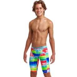 Funky Trunks - Dye Hard - Boys Training Jammers -Funky Trunks Swim Gear Store funky trunks dye hard boys training jammers 4