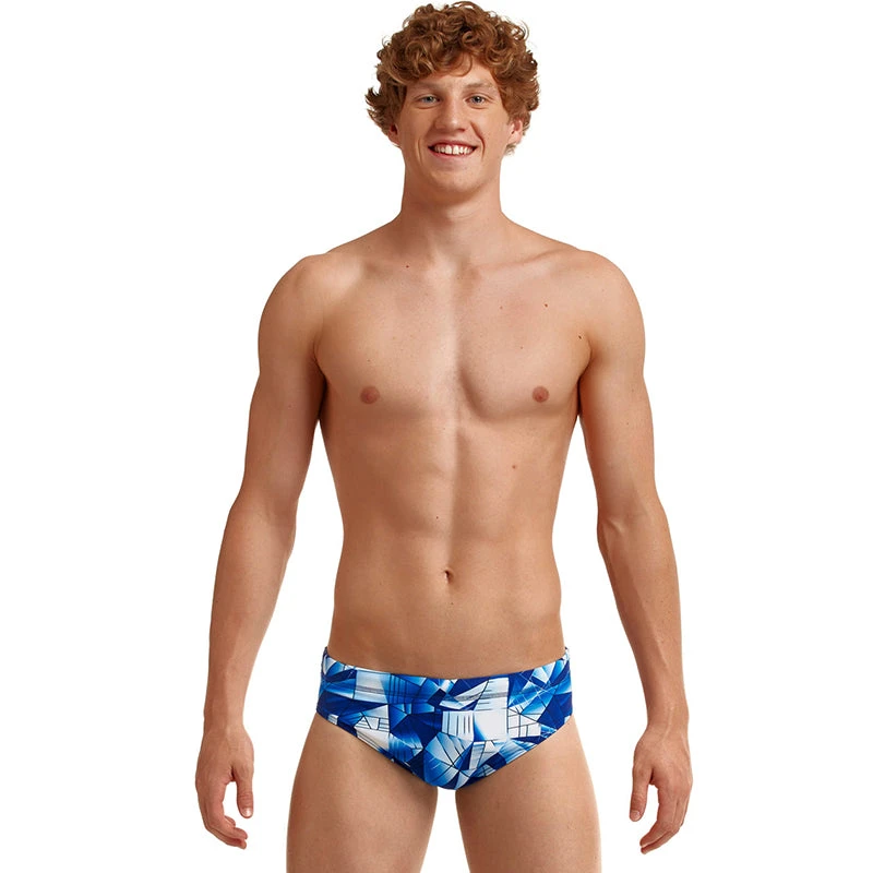Funky Trunks - Fast Glass - Mens Classic Briefs 1 Funky Trunks - Fast Glass - Mens Classic Briefs