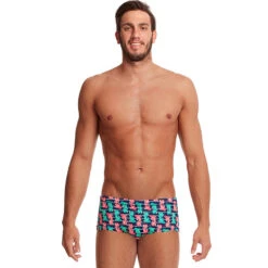 Funky Trunks - Fish Taco - Mens Plain Front Trunks