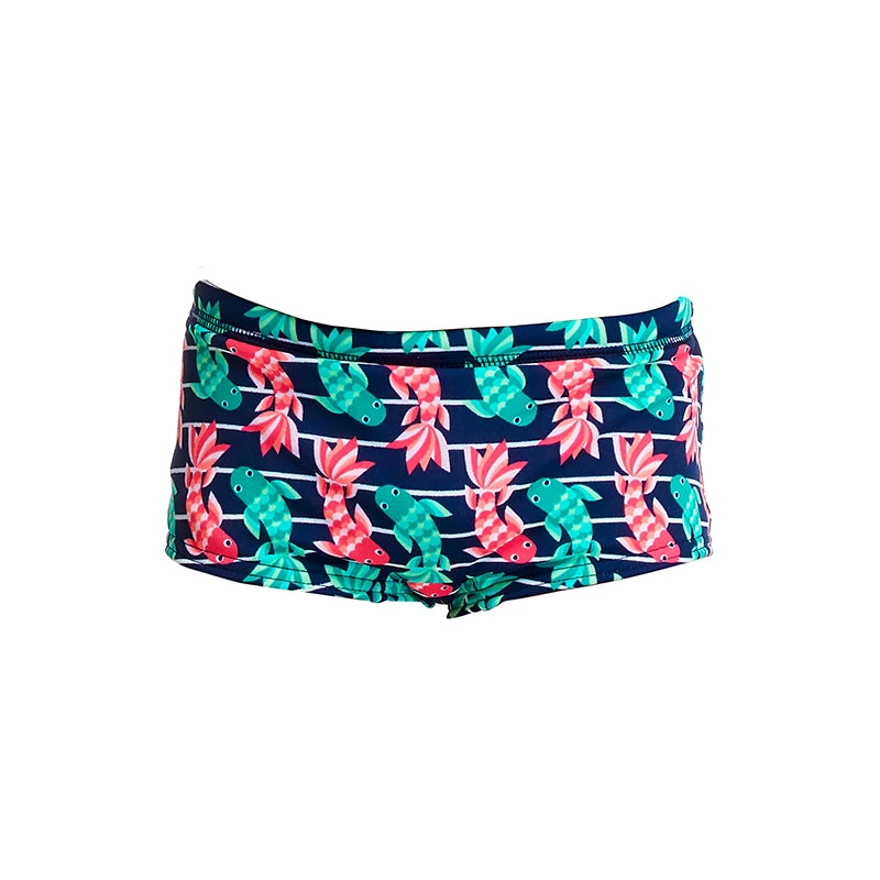 Funky Trunks - Fish Taco - Toddler Boys Printed Trunks 2 Funky Trunks - Fish Taco - Toddler Boys Printed Trunks - Image 2