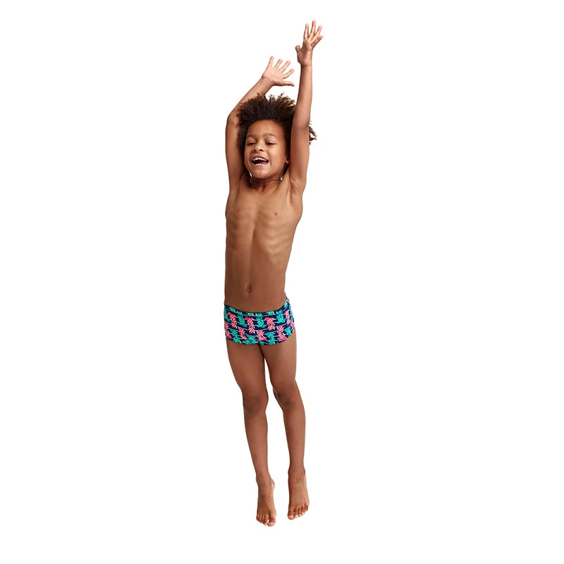 Funky Trunks - Fish Taco - Toddler Boys Printed Trunks 4 Funky Trunks - Fish Taco - Toddler Boys Printed Trunks - Image 4