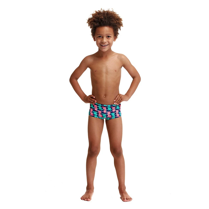 Funky Trunks - Fish Taco - Toddler Boys Printed Trunks 6 Funky Trunks - Fish Taco - Toddler Boys Printed Trunks - Image 6