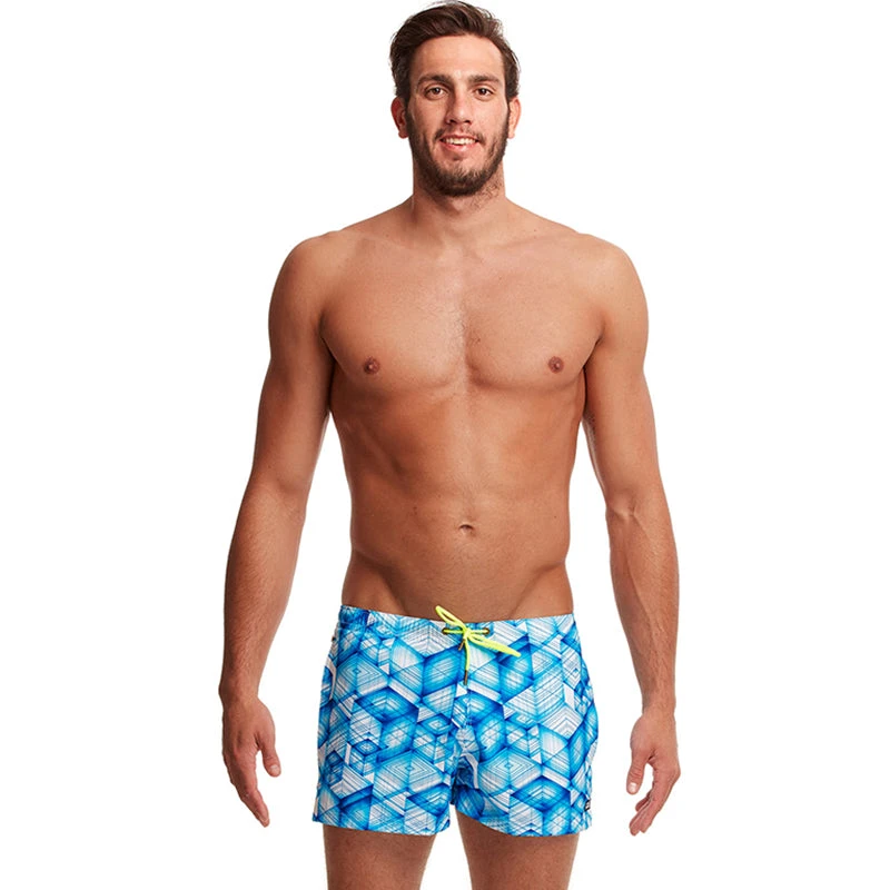 Funky Trunks - Galactica - Mens Shorty Shorts Short 1 Funky Trunks - Galactica - Mens Shorty Shorts Short