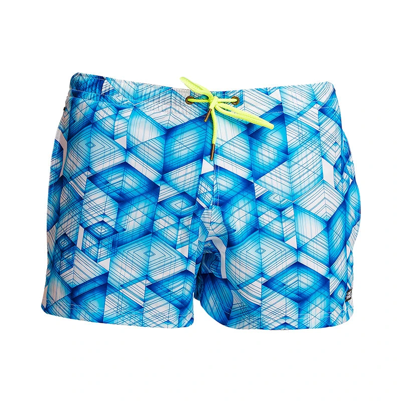 Funky Trunks - Galactica - Mens Shorty Shorts Short 2 Funky Trunks - Galactica - Mens Shorty Shorts Short - Image 2
