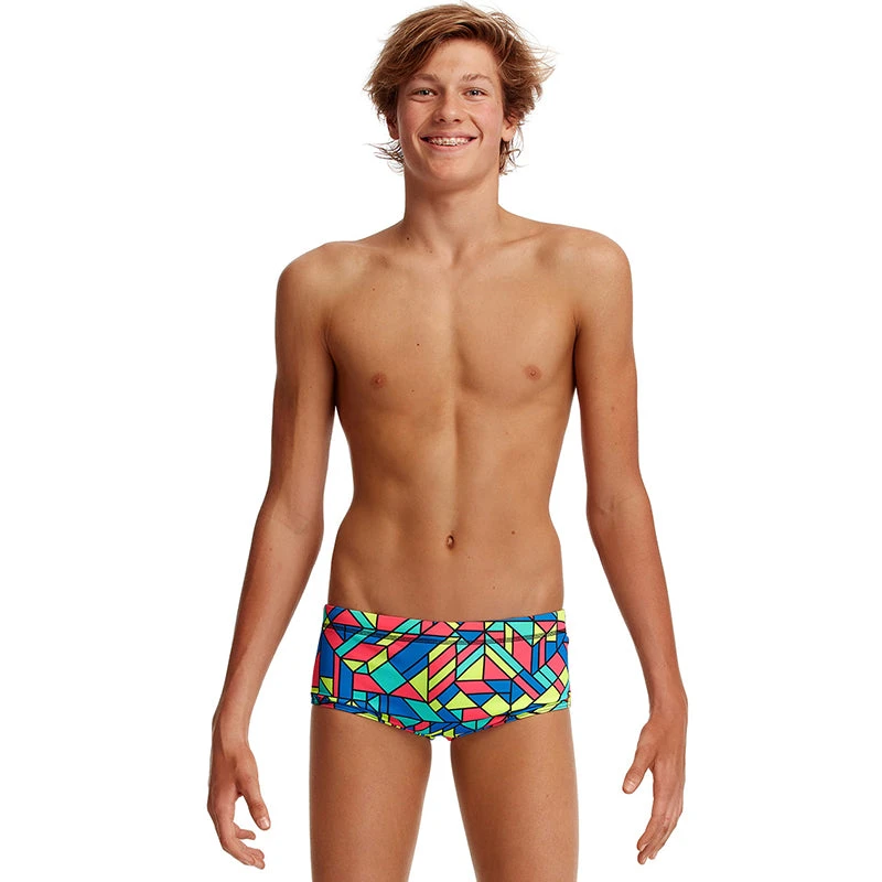 Funky Trunks - Gettin Jiggy - Boys Classic Trunks 1 Funky Trunks - Gettin Jiggy - Boys Classic Trunks