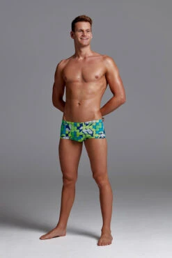 Funky Trunks - Glow Rider - Mens Classic Trunks -Funky Trunks Swim Gear Store funky trunks glow rider mens classic trunks 3