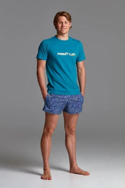 Funky Trunks - Golden Freestyler - Mens Crew Neck T-shirt -Funky Trunks Swim Gear Store funky trunks golden freestyler mens crew neck t shirt 4