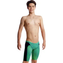Funky Trunks - Green Gator Boys Training Jammers