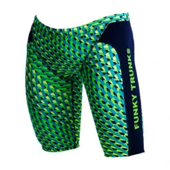 Funky Trunks - Green Gator Boys Training Jammers -Funky Trunks Swim Gear Store funky trunks green gator boys training jammers 3