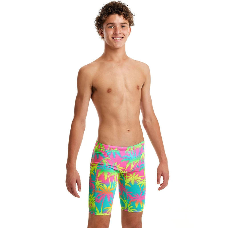 Funky Trunks - Hawaiian Heaven - Boys Training Jammers 5 Funky Trunks - Hawaiian Heaven - Boys Training Jammers - Image 5