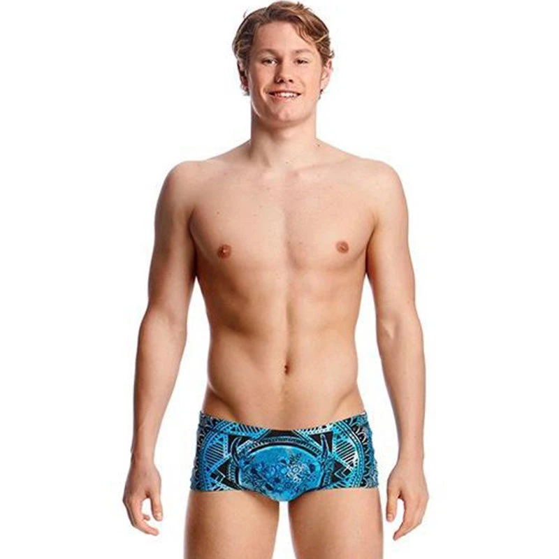 Funky Trunks - Holy Cow Mens Plain Front Trunks 1 Funky Trunks - Holy Cow Mens Plain Front Trunks