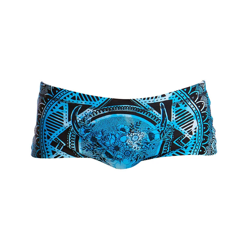 Funky Trunks - Holy Cow Mens Plain Front Trunks 2 Funky Trunks - Holy Cow Mens Plain Front Trunks - Image 2