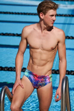 Funky Trunks - Hyper Inflation - Mens Classic Briefs -Funky Trunks Swim Gear Store funky trunks hyper inflation mens classic briefs 6