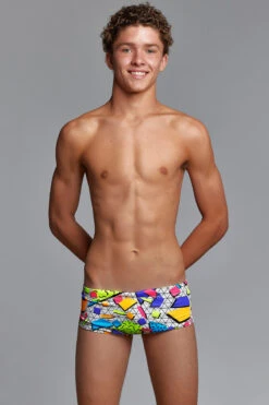 Funky Trunks - Jumbled Up - Boys Classic Trunks 7 Funky Trunks - Jumbled Up - Boys Classic Trunks -Funky Trunks Swim Gear Store funky trunks jumbled up boys classic trunks 4