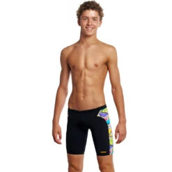 Funky Trunks - Jumbled Up - Boys Training Jammers 13 Funky Trunks - Jumbled Up - Boys Training Jammers -Funky Trunks Swim Gear Store funky trunks jumbled up boys training jammers 5