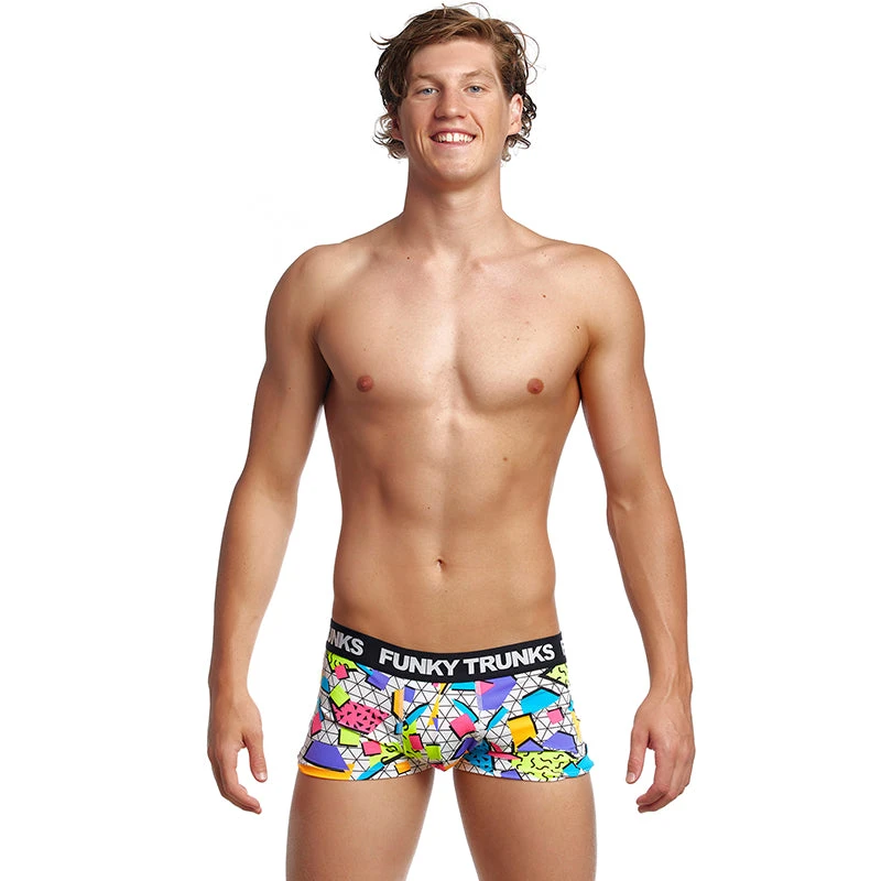 Funky Trunks - Jumbled Up - Mens Underwear Trunks 1 Funky Trunks - Jumbled Up - Mens Underwear Trunks