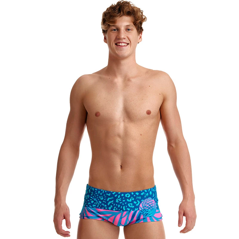 Funky Trunks - Jungle Fever - Mens Plain Front Trunks 1 Funky Trunks - Jungle Fever - Mens Plain Front Trunks