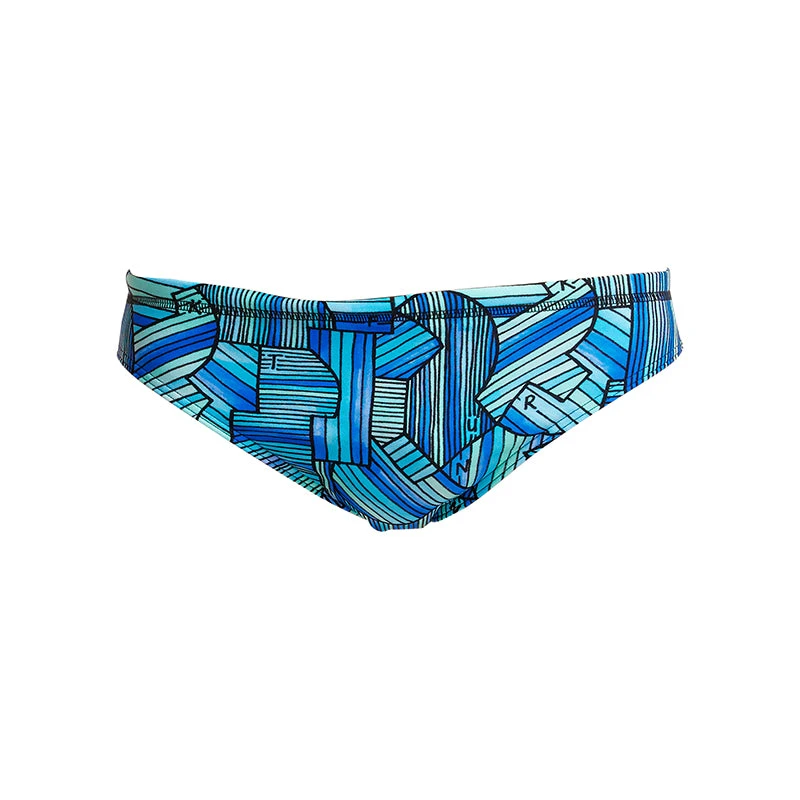Funky Trunks - Land Grab - Boys Classic Briefs 2 Funky Trunks - Land Grab - Boys Classic Briefs - Image 2