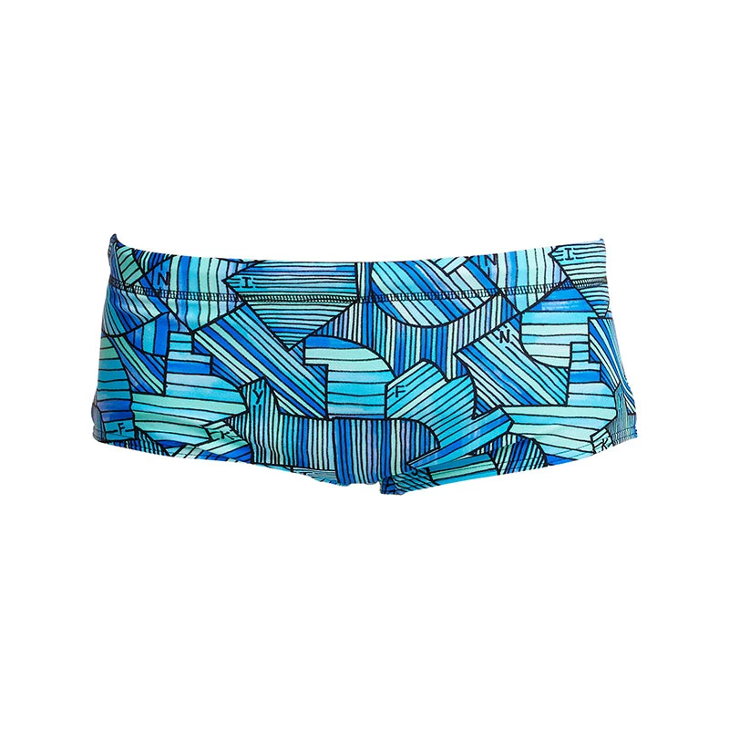 Funky Trunks - Land Grab - Boys Classic Trunks 2 Funky Trunks - Land Grab - Boys Classic Trunks - Image 2