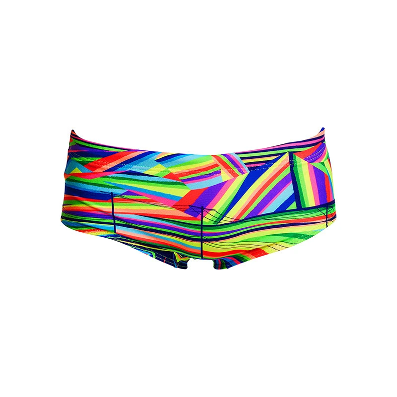 Funky Trunks - Land Lines - Boys Sidewinder Trunks 2 Funky Trunks - Land Lines - Boys Sidewinder Trunks - Image 2
