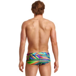 Funky Trunks - Land Lines - Mens Sidewinder Trunks -Funky Trunks Swim Gear Store funky trunks land lines mens sidewinder trunks 3