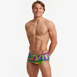 Funky Trunks - Land Lines - Mens Sidewinder Trunks -Funky Trunks Swim Gear Store funky trunks land lines mens sidewinder trunks 4