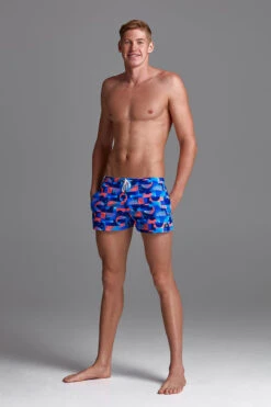 Funky Trunks - Lava Lights - Mens Shorty Shorts 10 Funky Trunks - Lava Lights - Mens Shorty Shorts -Funky Trunks Swim Gear Store funky trunks lava lights mens shorty shorts short 5