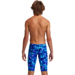 Funky Trunks - Leaf Laser - Boys Training Jammers -Funky Trunks Swim Gear Store funky trunks leaf laser boys training jammers 3