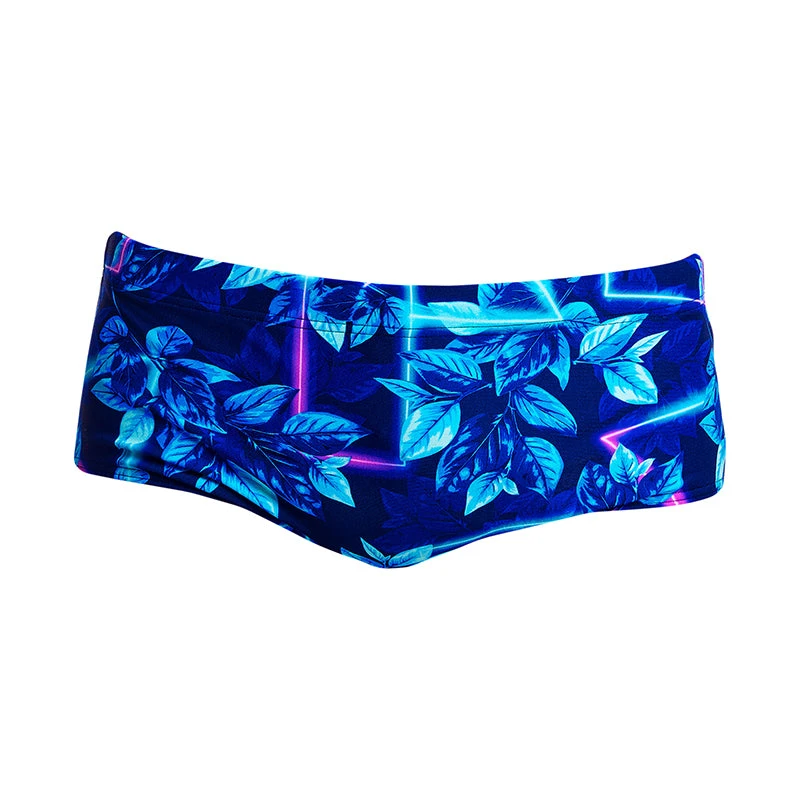 Funky Trunks - Leaf Laser - Mens Sidewinder Trunks 2 Funky Trunks - Leaf Laser - Mens Sidewinder Trunks - Image 2
